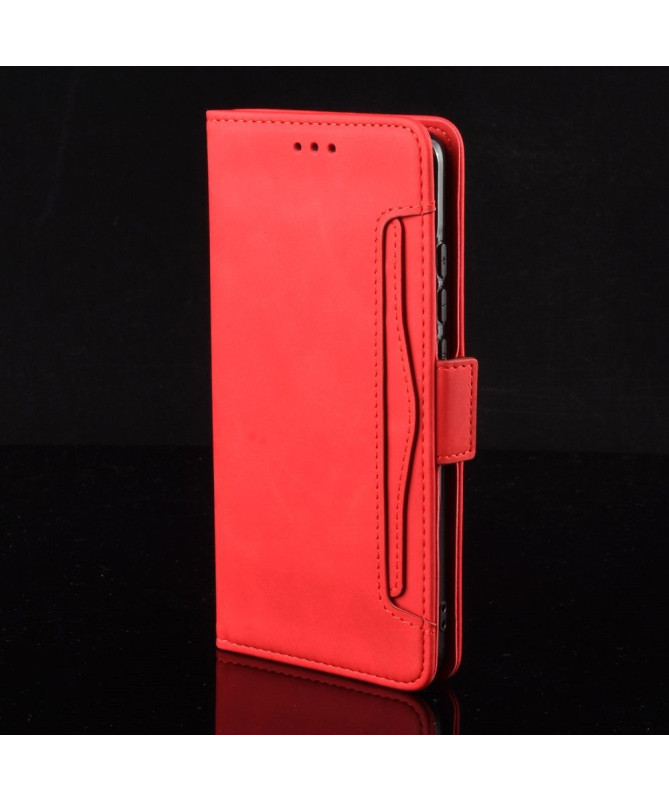 Housse Xiaomi Redmi Note 9S effet cuir avec porte cartes