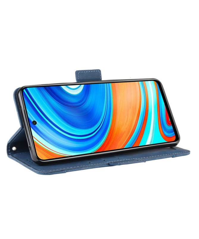 Housse Xiaomi Redmi Note 9S effet cuir avec porte cartes