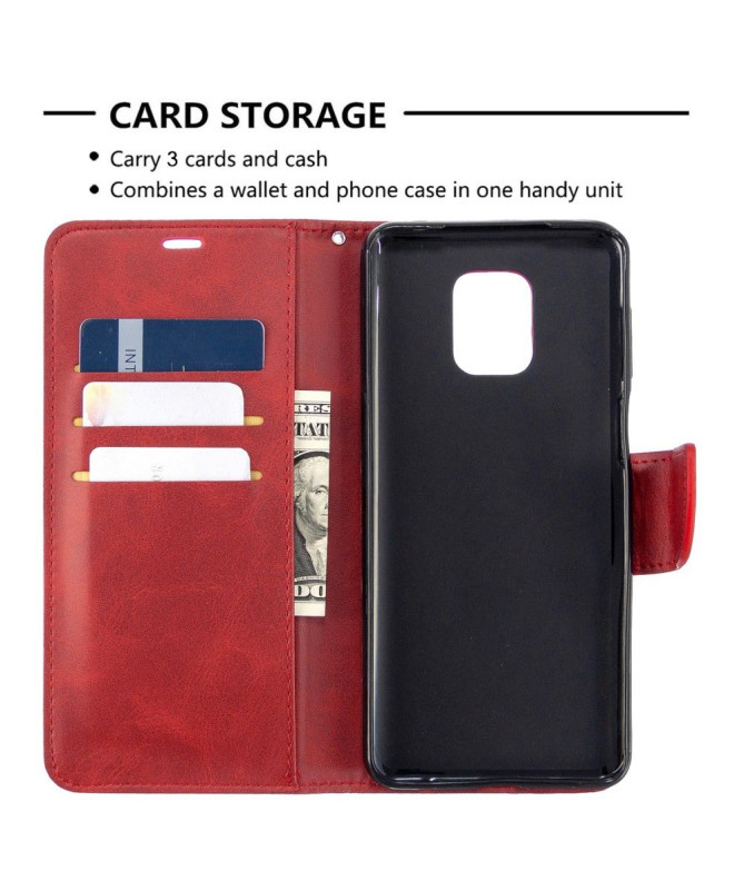 Housse Xiaomi Redmi Note 9S / Redmi Note 9 Pro Effet Cuir Porte Cartes