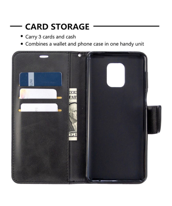 Housse Xiaomi Redmi Note 9S / Redmi Note 9 Pro Effet Cuir Porte Cartes