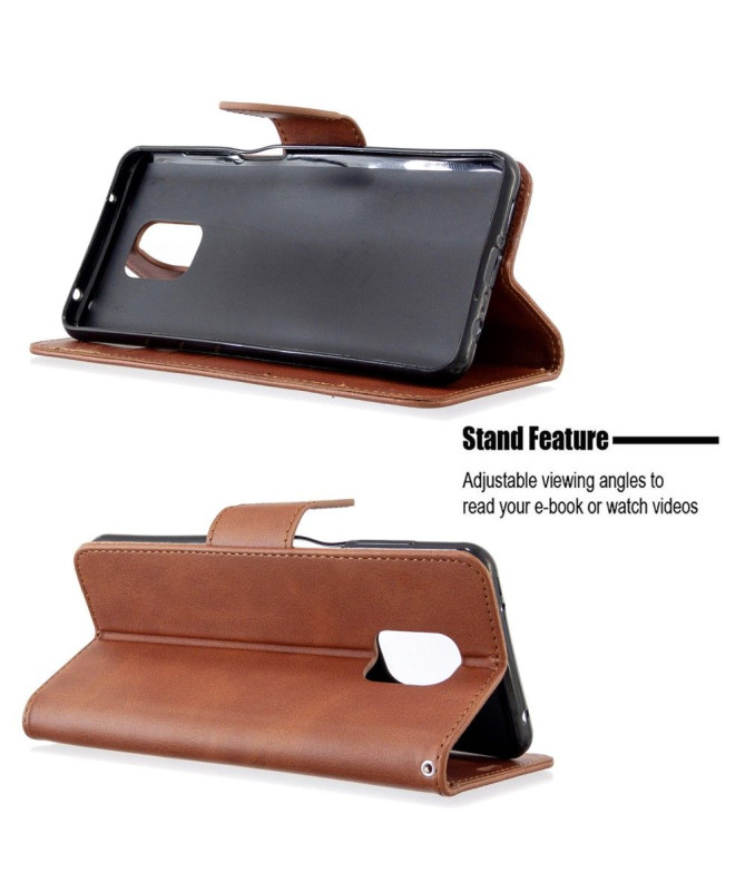 Housse Xiaomi Redmi Note 9S / Redmi Note 9 Pro Effet Cuir Porte Cartes