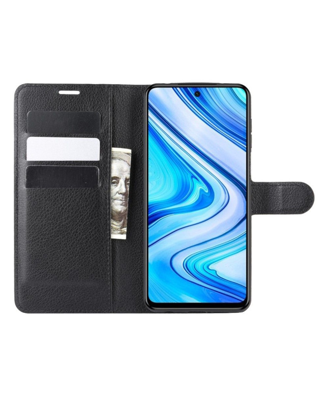 Housse Xiaomi Redmi Note 9 Pro / Note 9S portefeuille style cuir