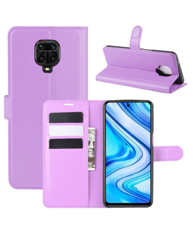 Housse Xiaomi Redmi Note 9 Pro / Note 9S portefeuille style cuir
