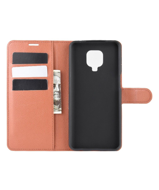 Housse Xiaomi Redmi Note 9 Pro / Note 9S portefeuille style cuir