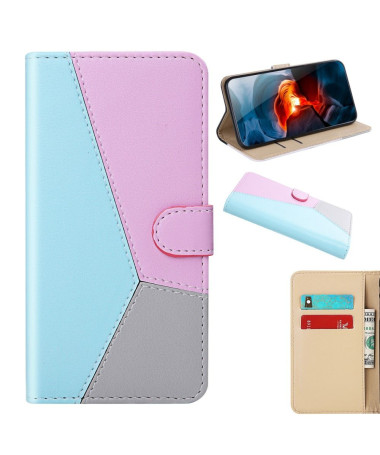 Housse Xiaomi Redmi Note 9 Pro / Note 9S Tricolore Coutures