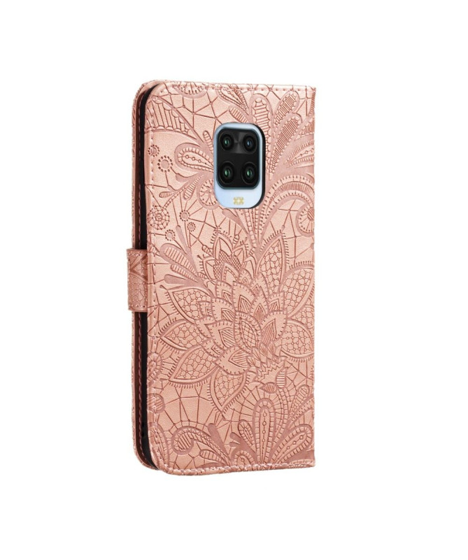Housse Xiaomi Redmi Note 9S / Note 9 Pro Fleur Dentelle