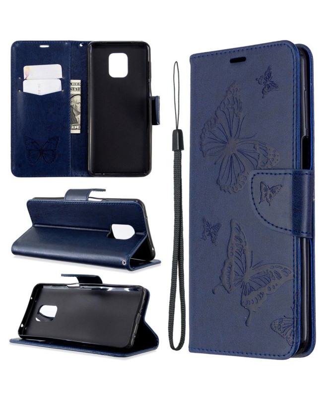 Housse Redmi Note 9S / Redmi Note 9 Pro Papillons fonction support