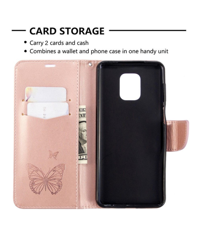 Housse Redmi Note 9S / Redmi Note 9 Pro Papillons fonction support