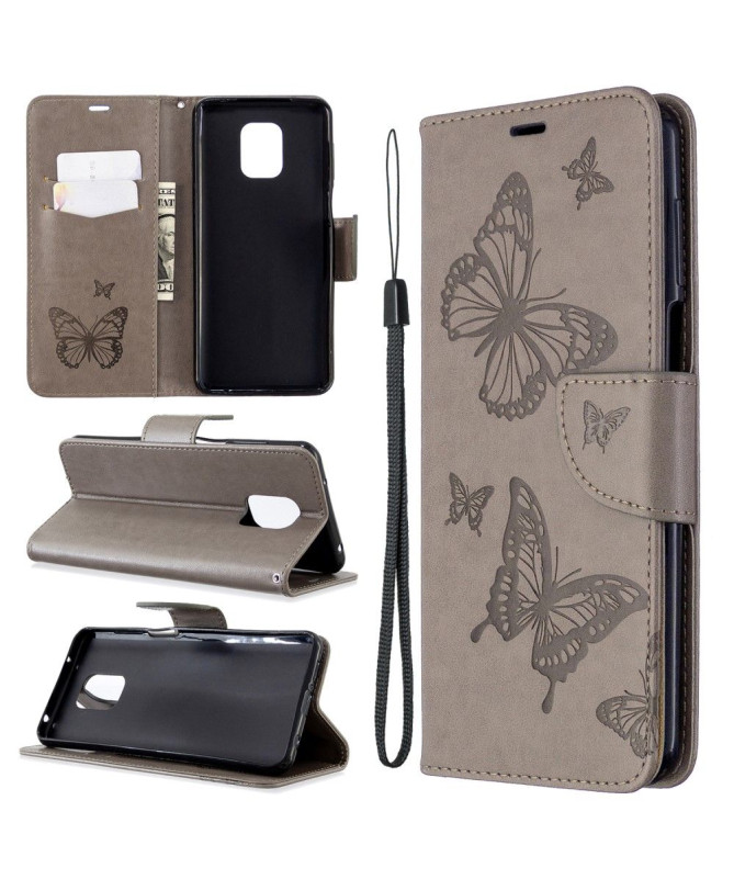 Housse Redmi Note 9S / Redmi Note 9 Pro Papillons fonction support