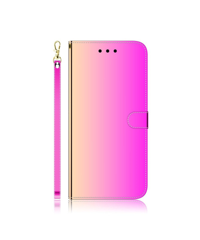 Housse Xiaomi Redmi Note 8 Pro simili cuir effet miroir