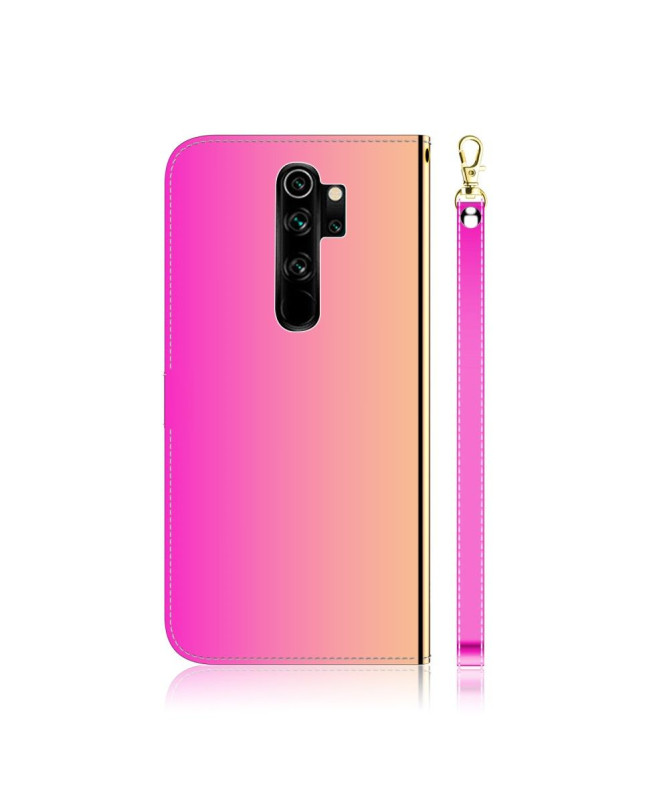 Housse Xiaomi Redmi Note 8 Pro simili cuir effet miroir