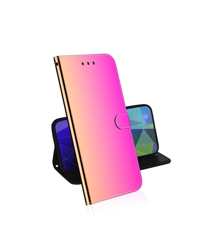 Housse Xiaomi Redmi Note 8 Pro simili cuir effet miroir