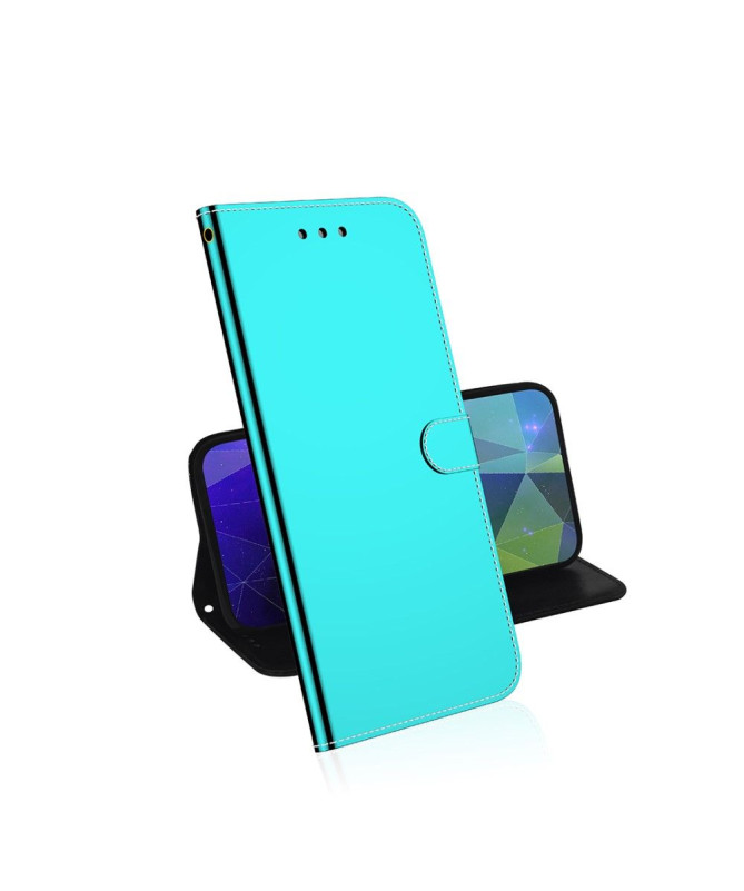 Housse Xiaomi Redmi Note 8 Pro simili cuir effet miroir