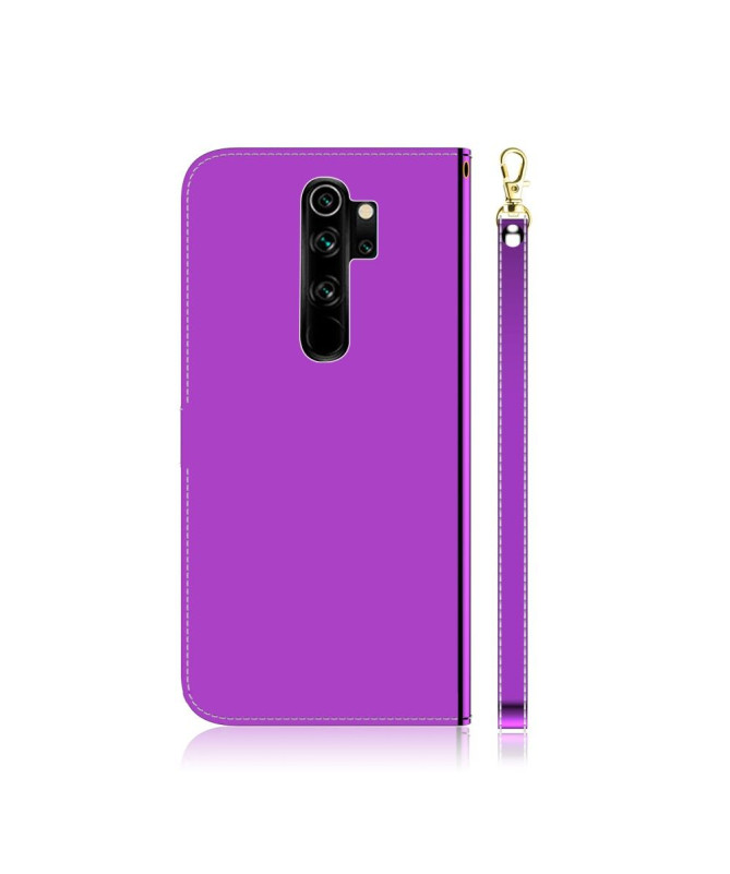 Housse Xiaomi Redmi Note 8 Pro simili cuir effet miroir