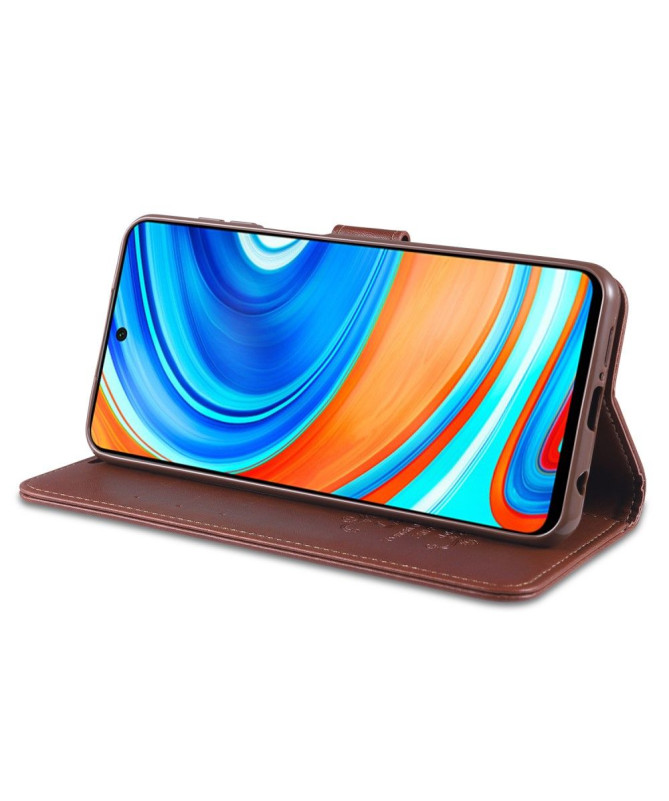 Housse Xiaomi Redmi Note 9 Pro / Redmi Note 9S AZNS Retro Effet Cuir