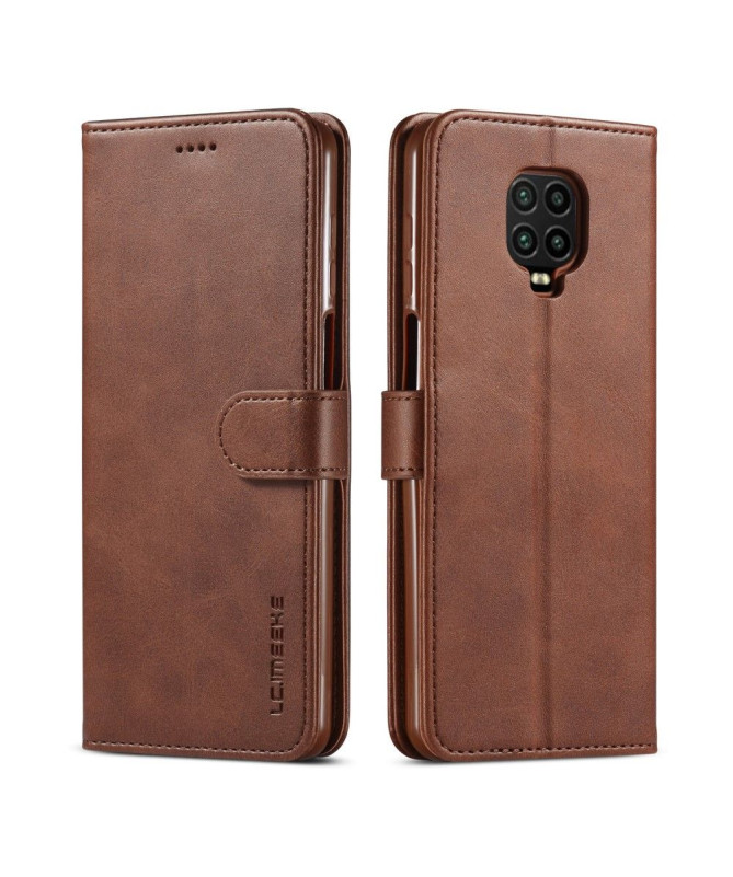 Étui à rabat Xiaomi Redmi Note 9S / Redmi Note 9 Pro Effet Cuir LC.IME