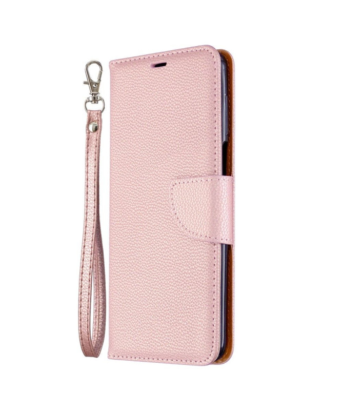 Étui folio Xiaomi Redmi Note 9S / Redmi Note 9 Pro effet cuir grainé