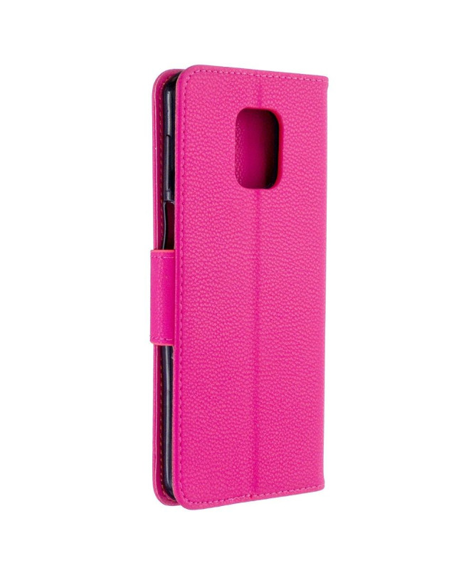 Étui folio Xiaomi Redmi Note 9S / Redmi Note 9 Pro effet cuir grainé