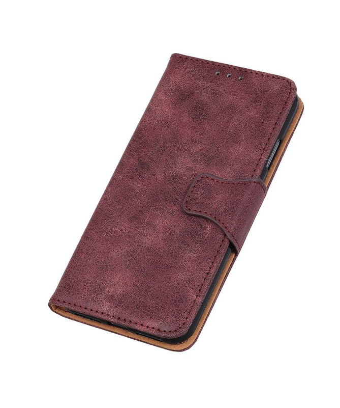 Étui Xiaomi Redmi Note 9 Edouard Simili Cuir Vintage