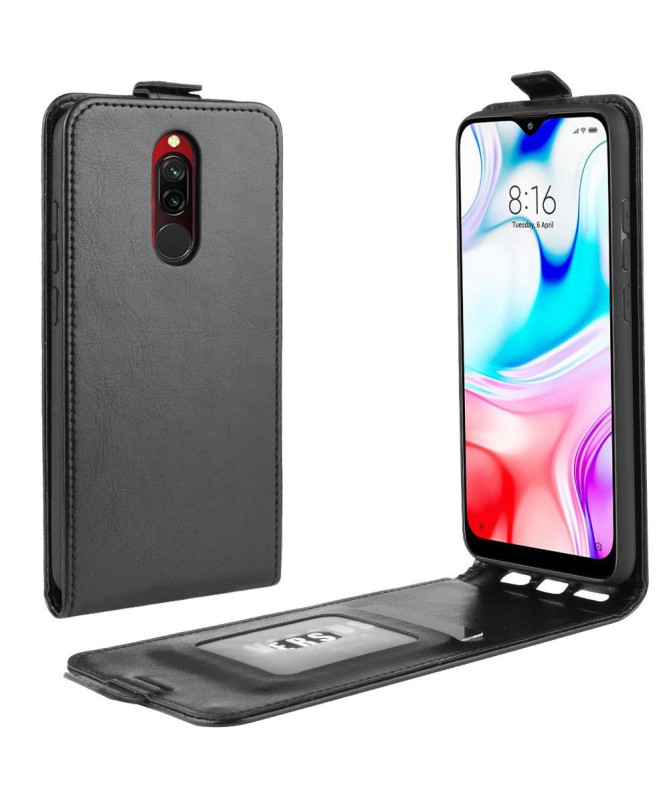 Étui Xiaomi Redmi 8 Simili Cuir avec Rabat Verticale