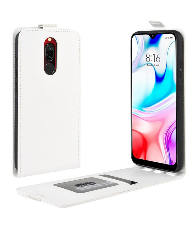 Étui Xiaomi Redmi 8 Simili Cuir avec Rabat Verticale