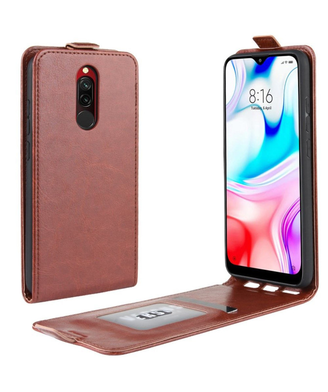 Étui Xiaomi Redmi 8 Simili Cuir avec Rabat Verticale