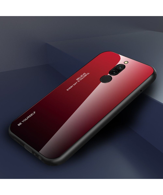 Coque Xiaomi Redmi 8 dégradé de couleurs