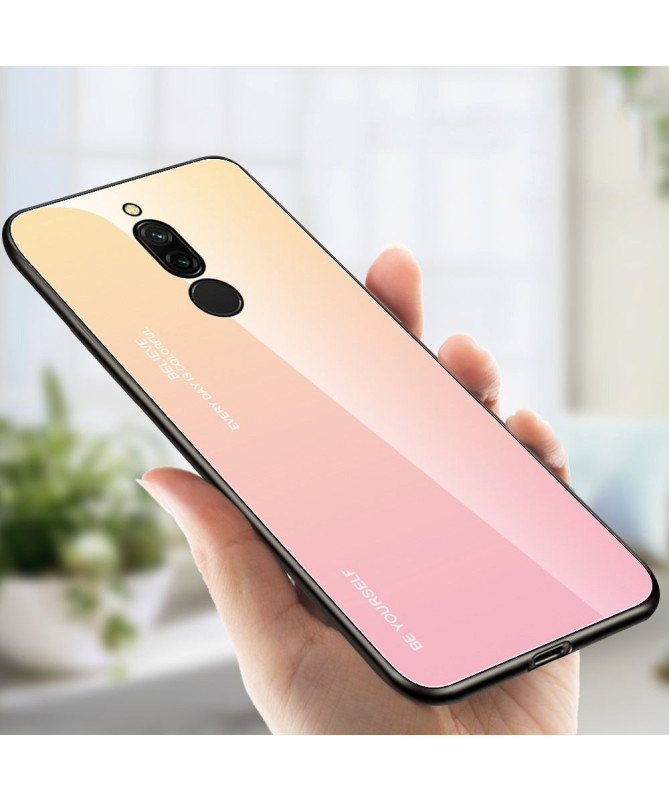 Coque Xiaomi Redmi 8 dégradé de couleurs