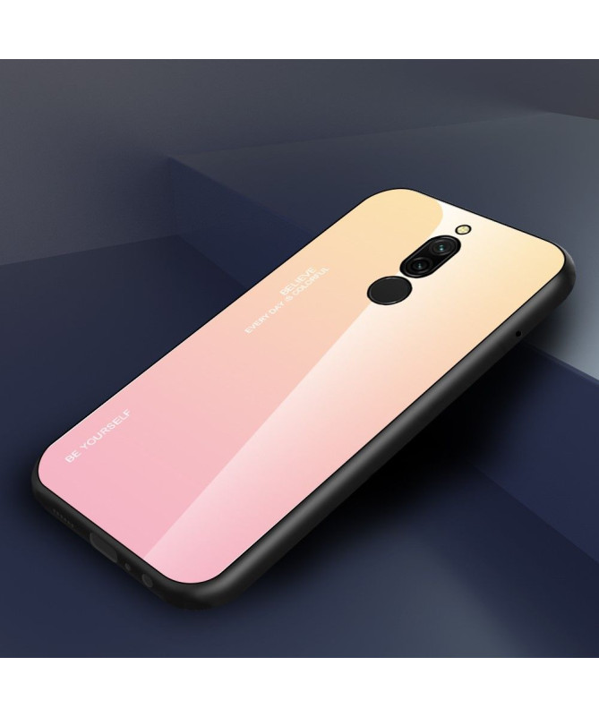 Coque Xiaomi Redmi 8 dégradé de couleurs