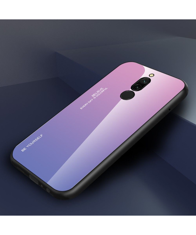 Coque Xiaomi Redmi 8 dégradé de couleurs