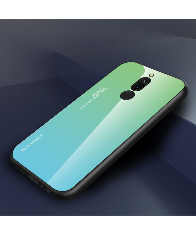 Coque Xiaomi Redmi 8 dégradé de couleurs