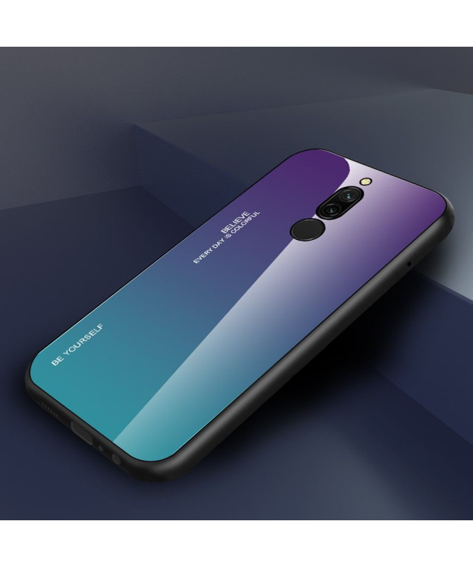 Coque Xiaomi Redmi 8 dégradé de couleurs