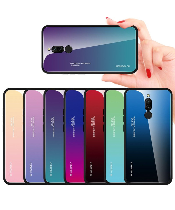Coque Xiaomi Redmi 8 dégradé de couleurs