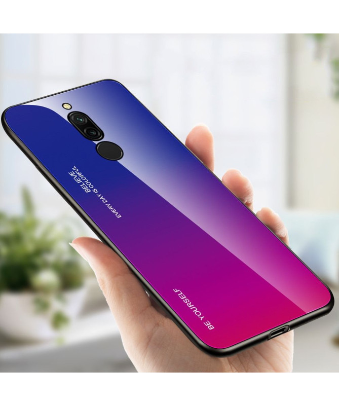 Coque Xiaomi Redmi 8 dégradé de couleurs