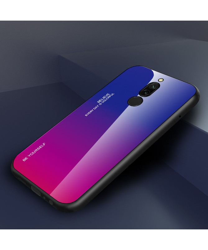 Coque Xiaomi Redmi 8 dégradé de couleurs