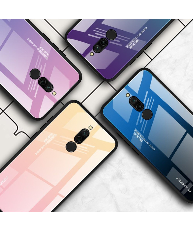 Coque Xiaomi Redmi 8 dégradé de couleurs