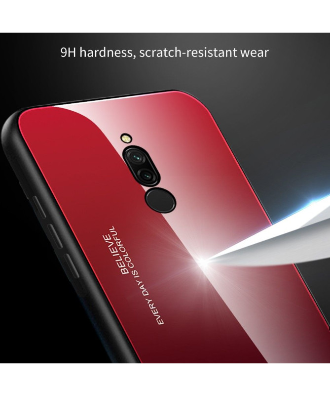 Coque Xiaomi Redmi 8 dégradé de couleurs