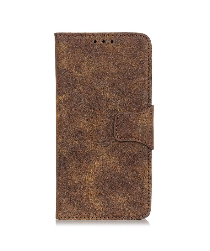 Étui Xiaomi Redmi 9 Edouard en simili cuir vintage