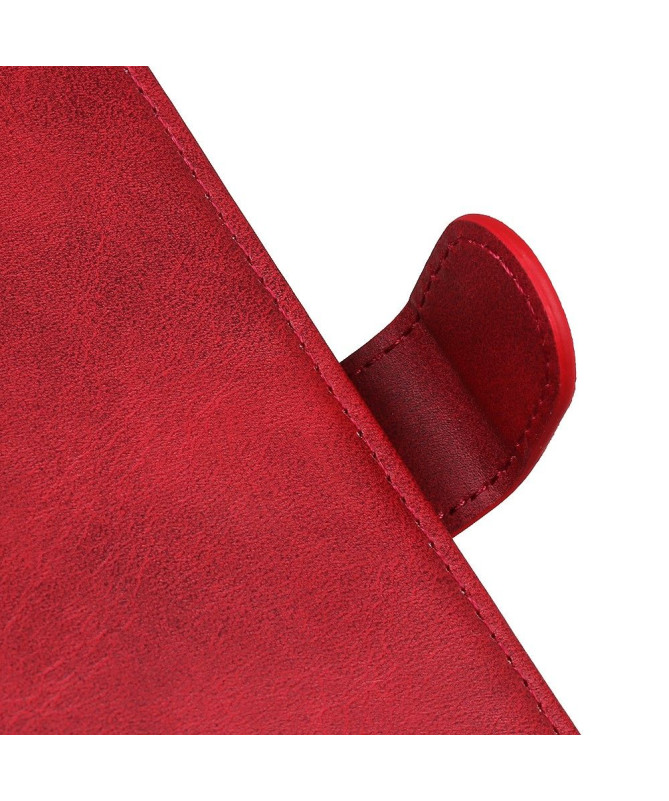 Housse Xiaomi Redmi 9 Marius effet cuir mat