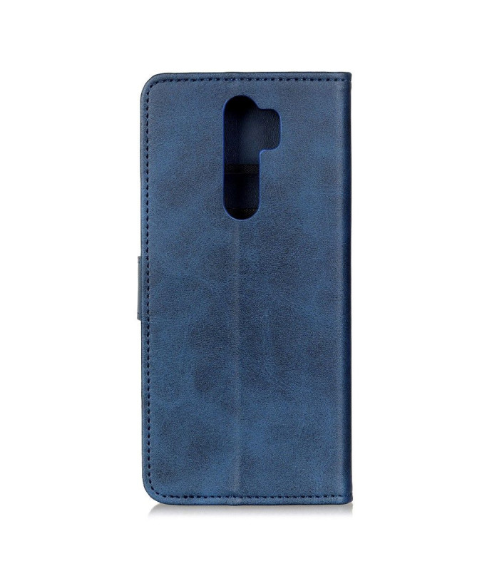 Housse Xiaomi Redmi 9 Marius effet cuir mat