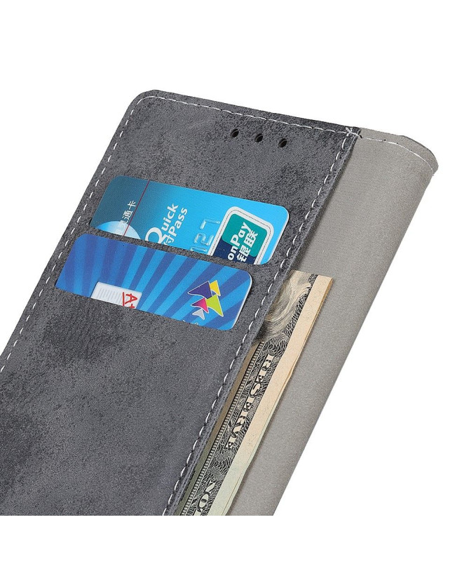 Étui Xiaomi Redmi 9 Cyrius simili cuir vintage