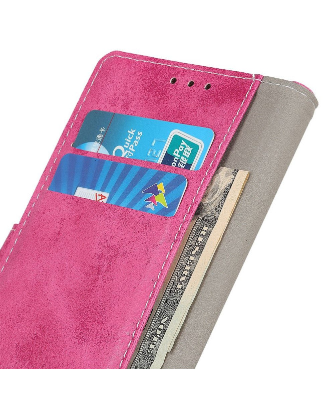 Étui Xiaomi Redmi 9 Cyrius simili cuir vintage