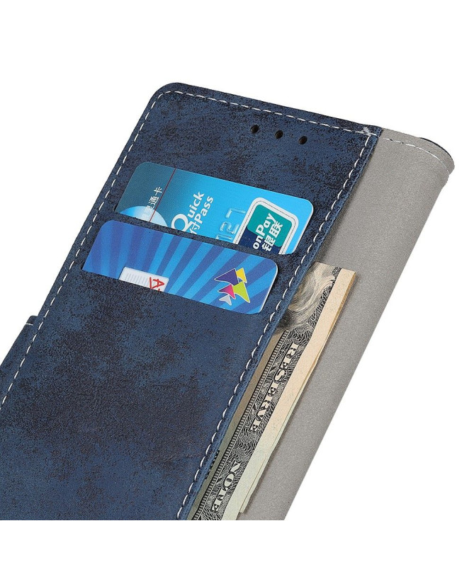 Étui Xiaomi Redmi 9 Cyrius simili cuir vintage