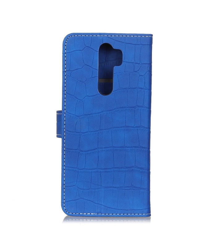 Housse Xiaomi Redmi 9 Simili Cuir Aspect Croco