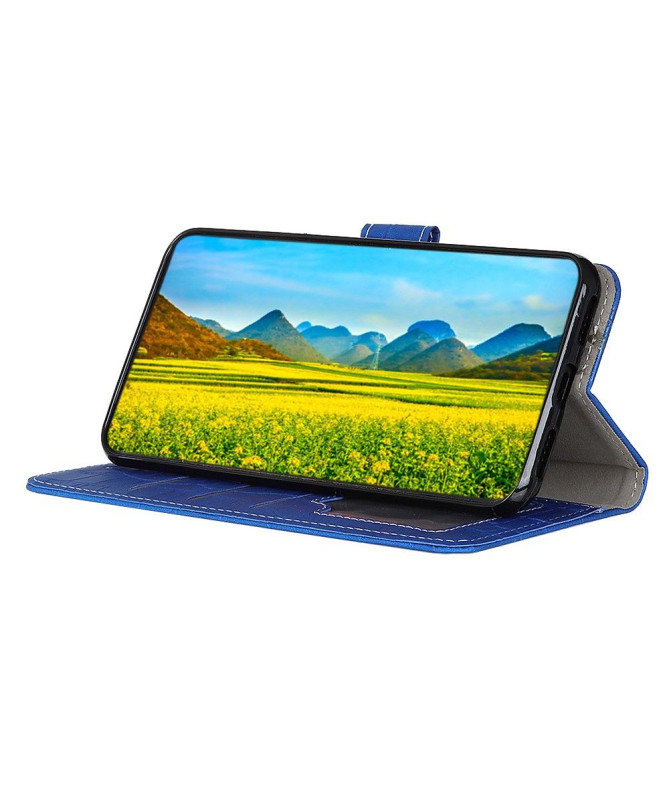 Housse Xiaomi Redmi 9 Simili Cuir Aspect Croco