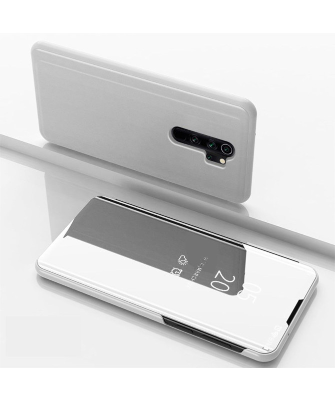 Coque Xiaomi Redmi 9 avec rabat effet miroir