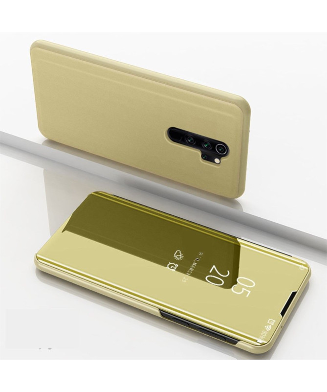 Coque Xiaomi Redmi 9 avec rabat effet miroir