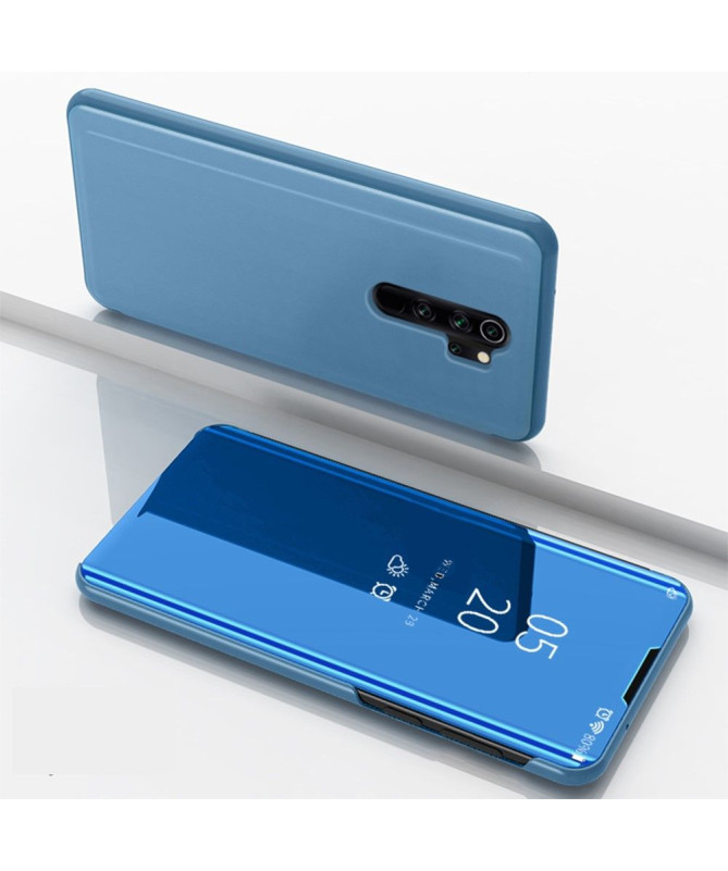Coque Xiaomi Redmi 9 avec rabat effet miroir