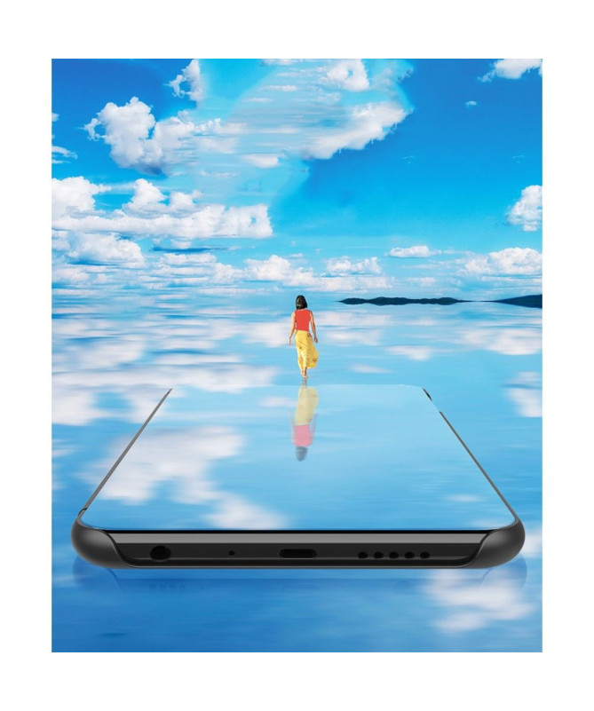 Coque Xiaomi Redmi 9 avec rabat effet miroir
