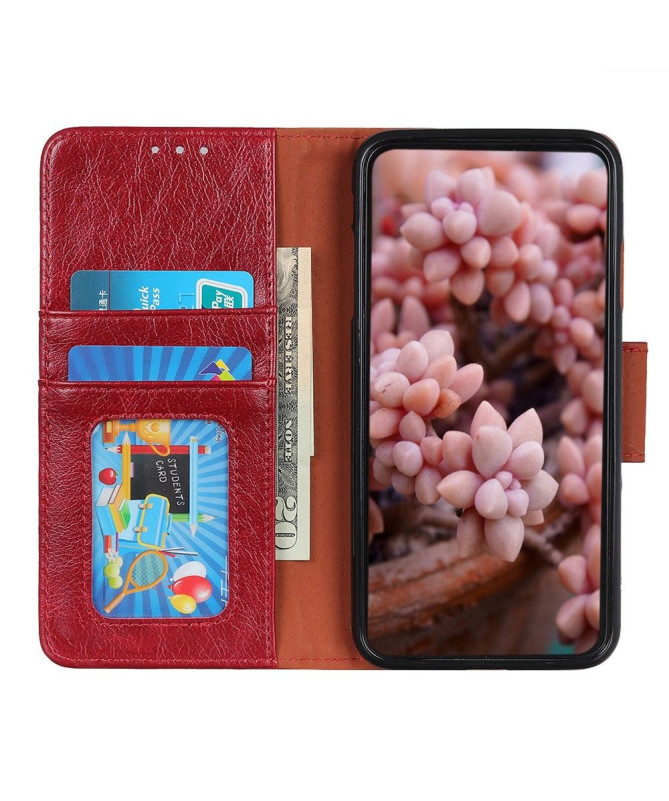 Housse Xiaomi Redmi 9 Style Cuir Vieilli